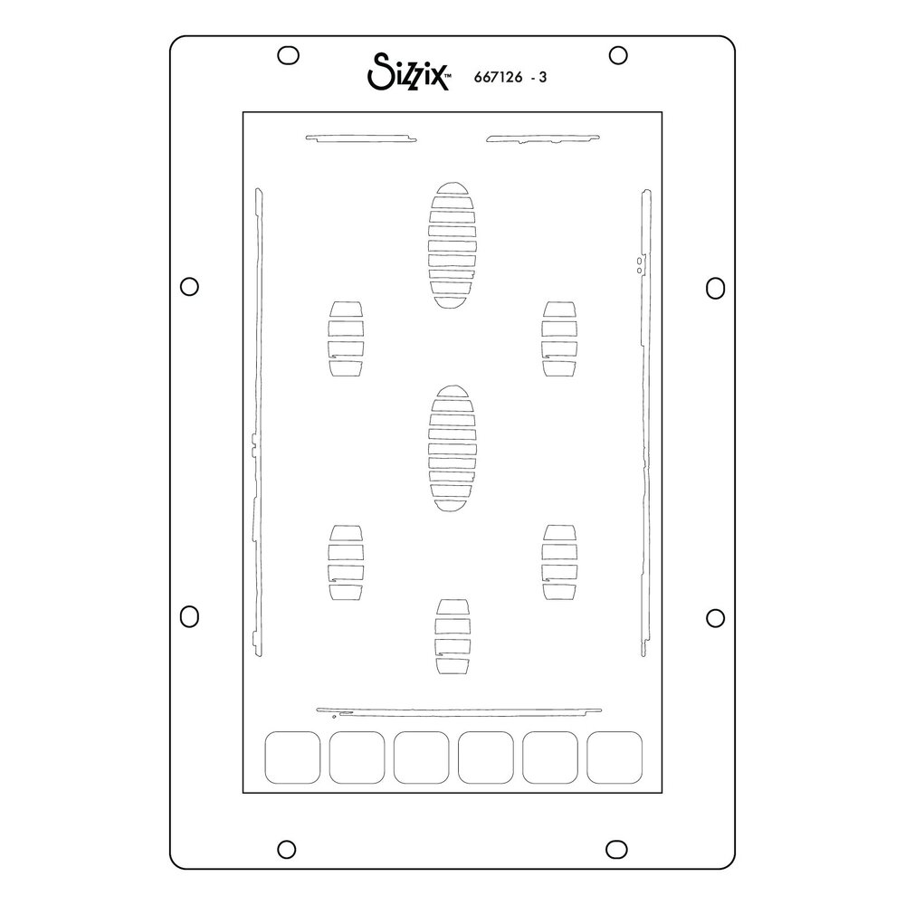 Sizzix PRE-ORDER 49 & Market Clear Stamps with Stencils Birds and Biscuits (667126) Sizzix PRE-ORDER 49 & Market Clear Stamps with Stencils Birds and Biscuits (667126)