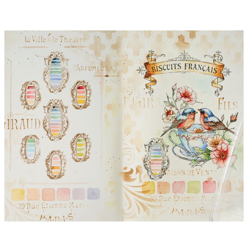 Sizzix PRE-ORDER 49 & Market Clear Stamps with Stencils Birds and Biscuits (667126) Sizzix PRE-ORDER 49 & Market Clear Stamps with Stencils Birds and Biscuits (667126)