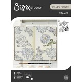 Sizzix PRE-ORDER Studio Willow Wolfe Clear Stamps Ornamental Butterflies (667028)