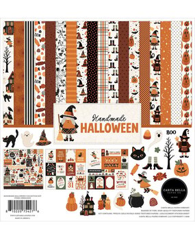 Carta Bella Handmade Halloween 12x12 Inch Collection Kit (CBHE512016) Carta Bella Handmade Halloween 12x12 Inch Collection Kit (CBHE512016)