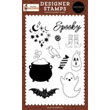 Carta Bella Handmade Halloween Clear Stamps Spooky Sparkles (CBHE512042)