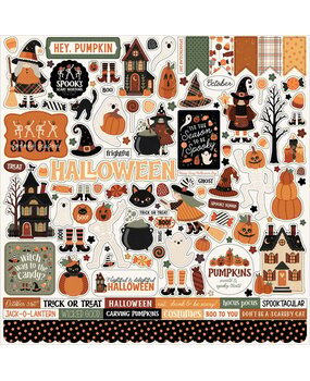 Carta Bella Handmade Halloween Element Sticker (CBHE512014)