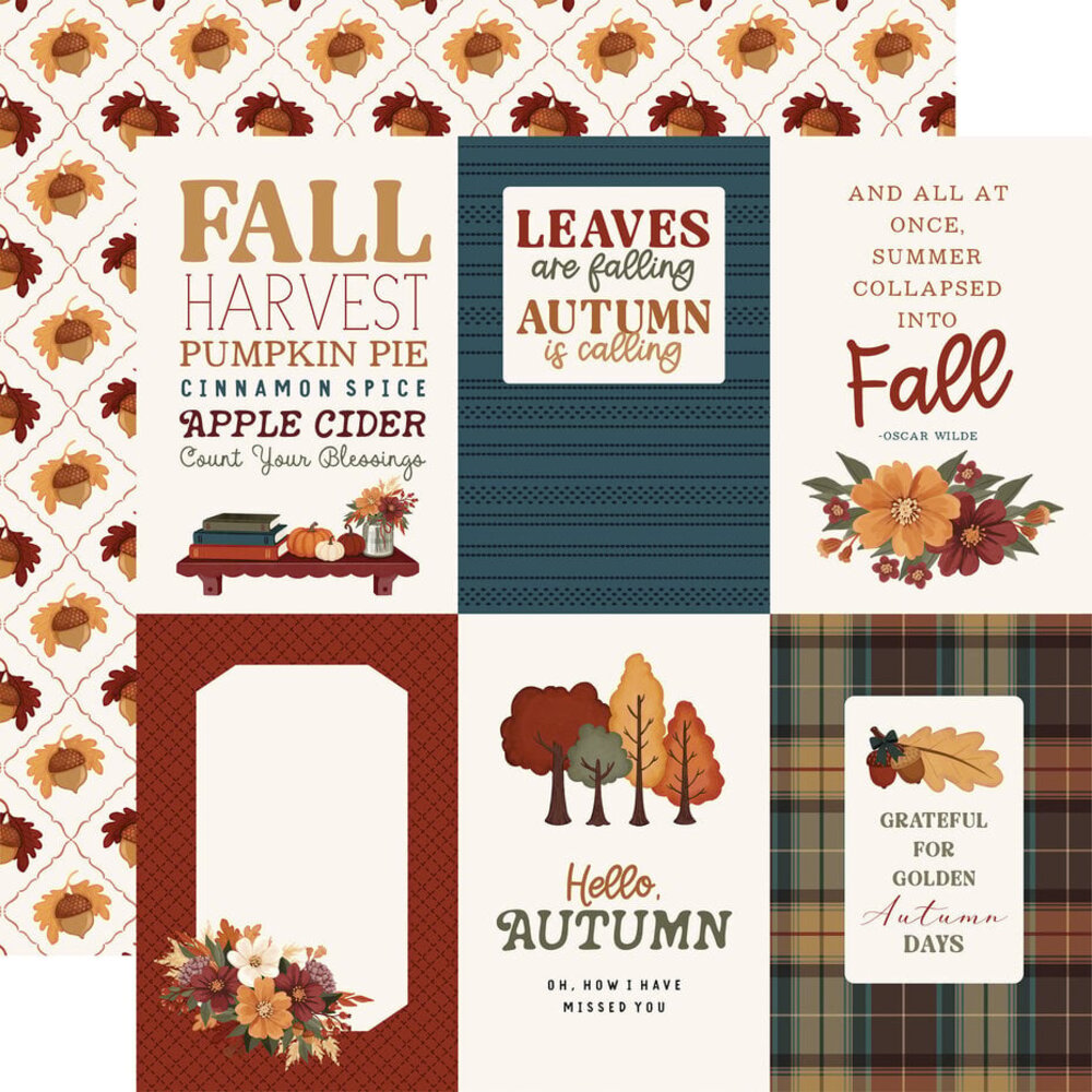 Carta Bella Here Comes Autumn 12x12 Inch Collection Kit (CBHCA513016) Carta Bella Here Comes Autumn 12x12 Inch Collection Kit (CBHCA513016)