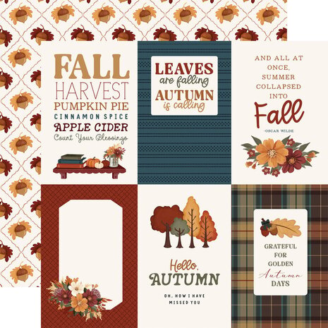 Carta Bella Here Comes Autumn 12x12 Inch Collection Kit (CBHCA513016) Carta Bella Here Comes Autumn 12x12 Inch Collection Kit (CBHCA513016)