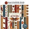 Carta Bella Here Comes Autumn 6x6 Inch Paper Pad (CBHCA513023) Carta Bella Here Comes Autumn 6x6 Inch Paper Pad (CBHCA513023)