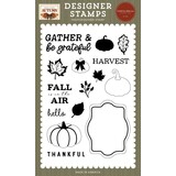 Carta Bella Here Comes Autumn Clear Stamps Gather And Be Grateful (CBHCA513043)