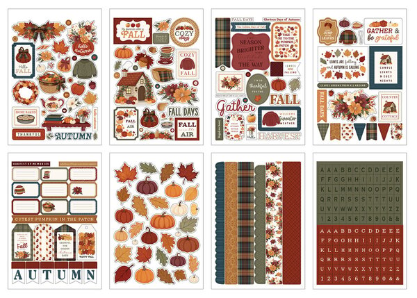 Carta Bella Here Comes Autumn Sticker Book (CBHCA513029) Carta Bella Here Comes Autumn Sticker Book (CBHCA513029)