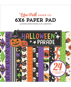 Echo Park Halloween Parade 6x6 Inch Paper Pad (HPD511023) Echo Park Halloween Parade 6x6 Inch Paper Pad (HPD511023)