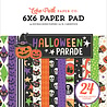 Echo Park Halloween Parade 6x6 Inch Paper Pad (HPD511023) Echo Park Halloween Parade 6x6 Inch Paper Pad (HPD511023)