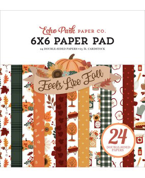 Echo Park Feels Like Fall 6x6 Inch Paper Pad (FLF514023)