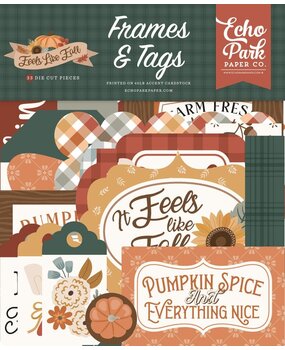 Echo Park Feels Like Fall Frames & Tags (FLF514025)