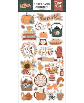 Echo Park Feels Like Fall 6x13 Inch Chipboard Accents (FLF514021)