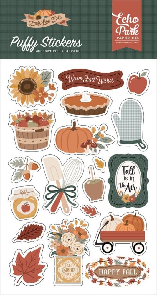 Echo Park Feels Like Fall Puffy Stickers (FLF514066) Echo Park Feels Like Fall Puffy Stickers (FLF514066)