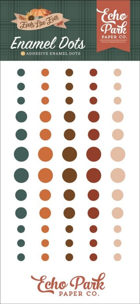 Echo Park Feels Like Fall Enamel Dots (FLF514028) Echo Park Feels Like Fall Enamel Dots (FLF514028)