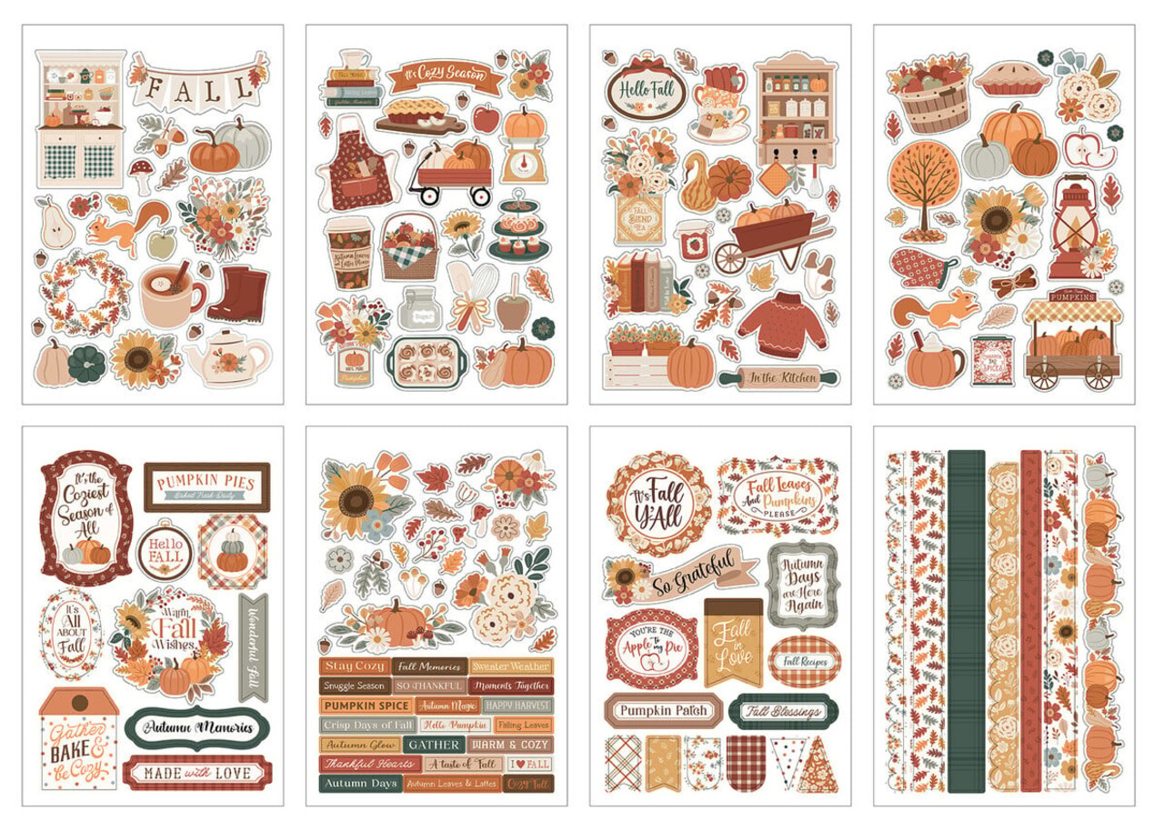 Echo Park Feels Like Fall Sticker Book (FLF514029) Echo Park Feels Like Fall Sticker Book (FLF514029)