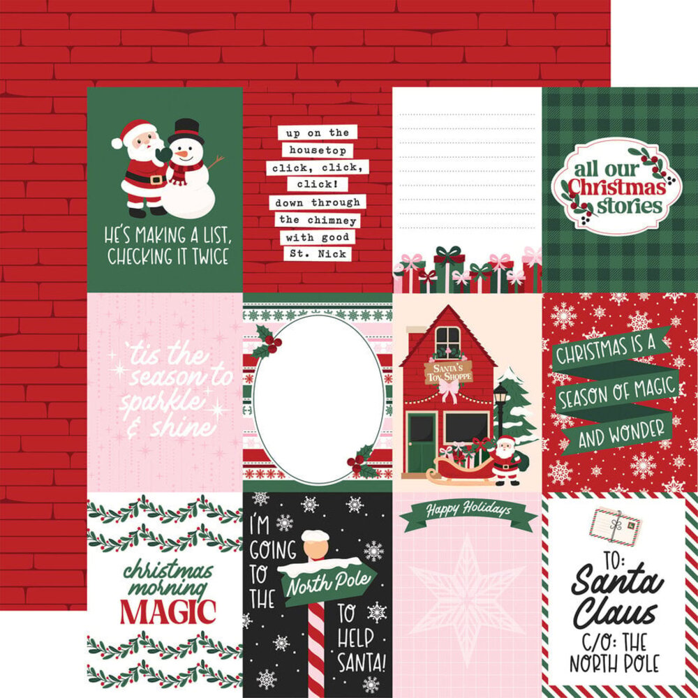 Echo Park North Pole Christmas 12x12 Inch Collection Kit (NPC515016) Echo Park North Pole Christmas 12x12 Inch Collection Kit (NPC515016)