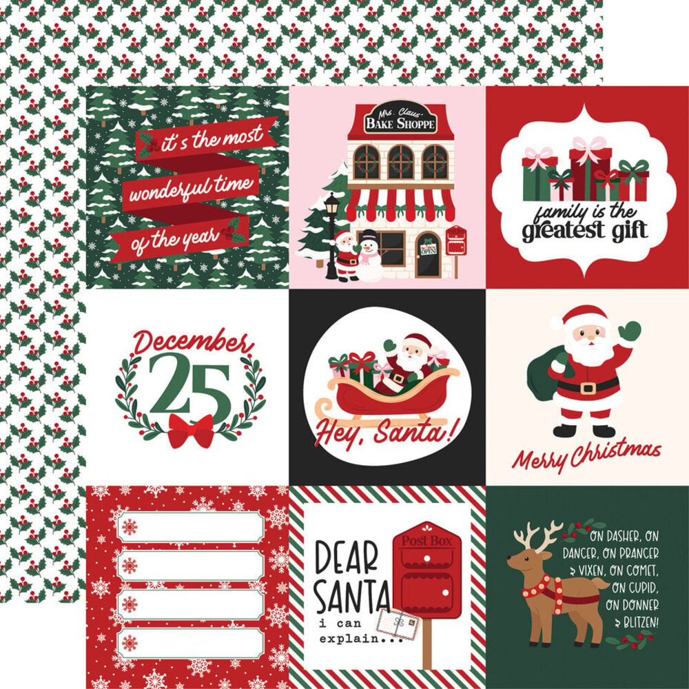 Echo Park North Pole Christmas 12x12 Inch Collection Kit (NPC515016) Echo Park North Pole Christmas 12x12 Inch Collection Kit (NPC515016)