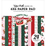 Echo Park North Pole Christmas 6x6 Inch Paper Pad (NPC515023)
