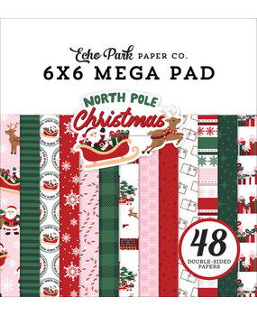 Echo Park North Pole Christmas 6x6 Inch Mega Pad (NPC515031)