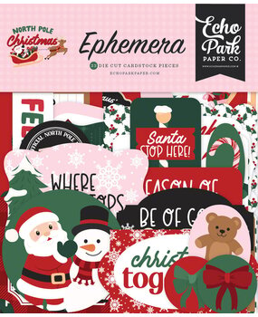 Echo Park North Pole Christmas Ephemera (NPC515024)