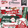 Echo Park North Pole Christmas Ephemera Titles & Phrases (NPC515032) Echo Park North Pole Christmas Ephemera Titles & Phrases (NPC515032)
