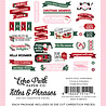 Echo Park North Pole Christmas Ephemera Titles & Phrases (NPC515032) Echo Park North Pole Christmas Ephemera Titles & Phrases (NPC515032)