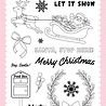 Echo Park North Pole Christmas Clear Stamps Santa Stop Here (NPC515044) Echo Park North Pole Christmas Clear Stamps Santa Stop Here (NPC515044)