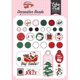 Echo Park North Pole Christmas Decorative Brads (NPC515020)