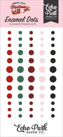 Echo Park North Pole Christmas Enamel Dots (NPC515028) Echo Park North Pole Christmas Enamel Dots (NPC515028)
