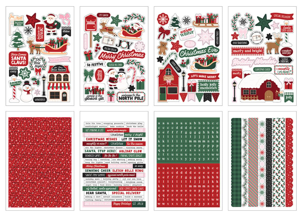Echo Park North Pole Christmas Sticker Book (NPC515029) Echo Park North Pole Christmas Sticker Book (NPC515029)