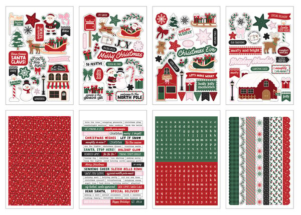 Echo Park North Pole Christmas Sticker Book (NPC515029) Echo Park North Pole Christmas Sticker Book (NPC515029)