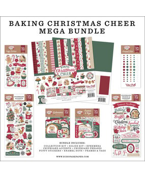 Echo Park Baking Christmas Cheer 12x12 Inch Mega Bundle (BCC516050) Echo Park Baking Christmas Cheer 12x12 Inch Mega Bundle (BCC516050)