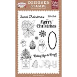 Echo Park Baking Christmas Cheer Clear Stamps Sweet Christmas (BCC516045)