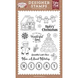 Echo Park Baking Christmas Cheer Clear Stamps Sprinkled With Cheer (BCC516046)