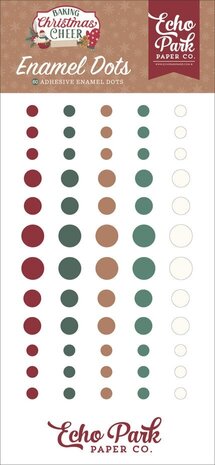 Echo Park Baking Christmas Cheer Enamel Dots (BCC516028) Echo Park Baking Christmas Cheer Enamel Dots (BCC516028)