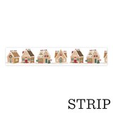 Echo Park Baking Christmas Cheer Washi Tape Gingerbread Lane (BCC516026)