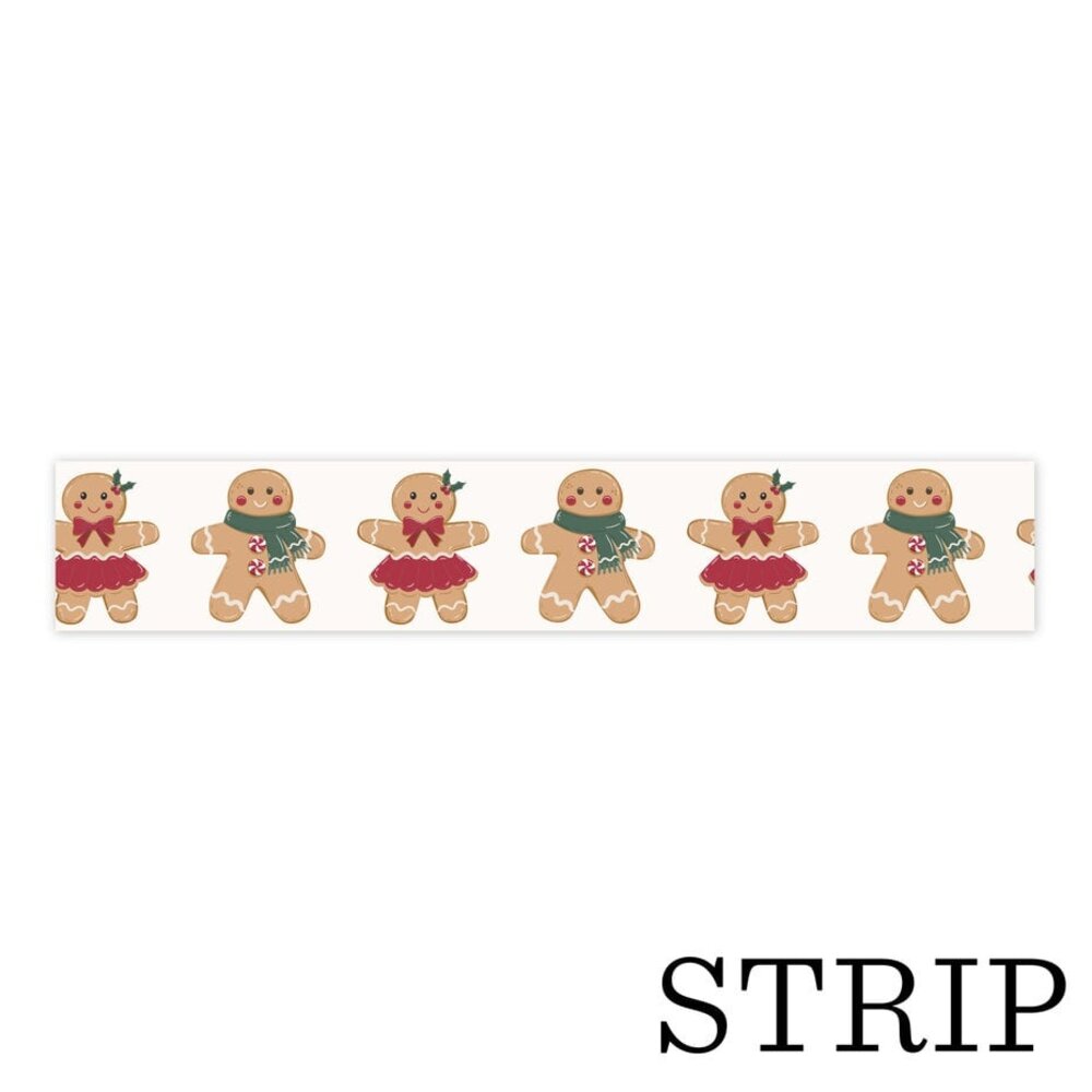 Echo Park Baking Christmas Cheer Washi Tape Sugar And Spice Cookies (BCC516027) Echo Park Baking Christmas Cheer Washi Tape Sugar And Spice Cookies (BCC516027)