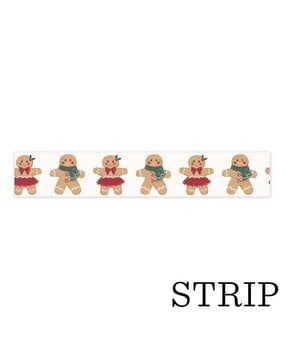 Echo Park Baking Christmas Cheer Washi Tape Sugar And Spice Cookies (BCC516027) Echo Park Baking Christmas Cheer Washi Tape Sugar And Spice Cookies (BCC516027)