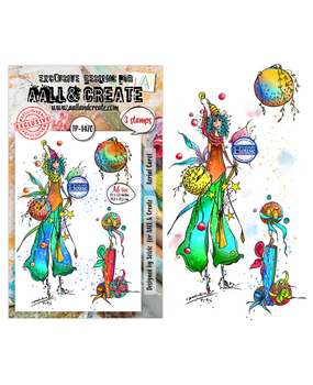 AALL and Create Clear Stamp Set A6 Aerial Carol (AALL-TP-1470) AALL and Create Clear Stamp Set A6 Aerial Carol (AALL-TP-1470)
