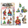 AALL and Create Clear Stamp Set A6 Chickmas Chaos (AALL-TP-1494) AALL and Create Clear Stamp Set A6 Chickmas Chaos (AALL-TP-1494)