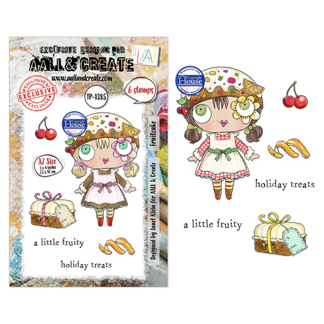 AALL and Create Clear Stamp Set A7 Fruitcake (AALL-TP-1385) AALL and Create Clear Stamp Set A7 Fruitcake (AALL-TP-1385)