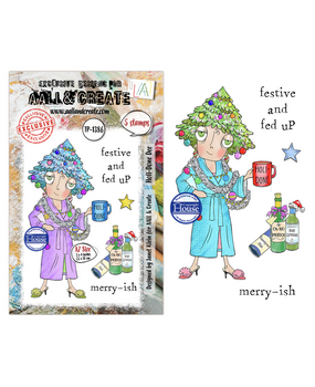 AALL and Create Clear Stamp Set A7 Holi-Done Dee (AALL-TP-1386) AALL and Create Clear Stamp Set A7 Holi-Done Dee (AALL-TP-1386)