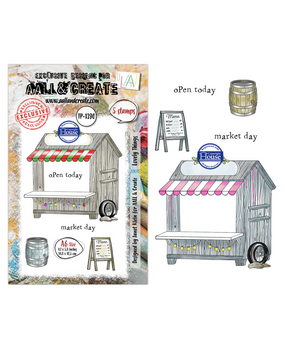 AALL and Create Clear Stamp Set A7 Lovely Things (AALL-TP-1390) AALL and Create Clear Stamp Set A7 Lovely Things (AALL-TP-1390)