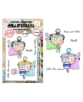 AALL and Create Clear Stamp Set A7 Noël (AALL-TP-1391) AALL and Create Clear Stamp Set A7 Noël (AALL-TP-1391)