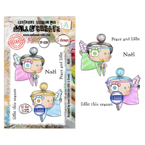 AALL and Create Clear Stamp Set A7 Noël (AALL-TP-1391) AALL and Create Clear Stamp Set A7 Noël (AALL-TP-1391)