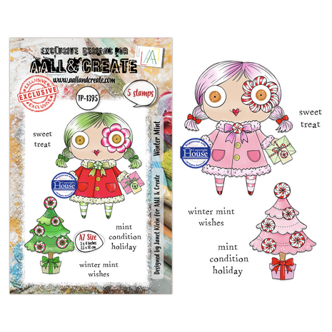 AALL and Create Clear Stamp Set A7 Water Mint (AALL-TP-1395) AALL and Create Clear Stamp Set A7 Water Mint (AALL-TP-1395)