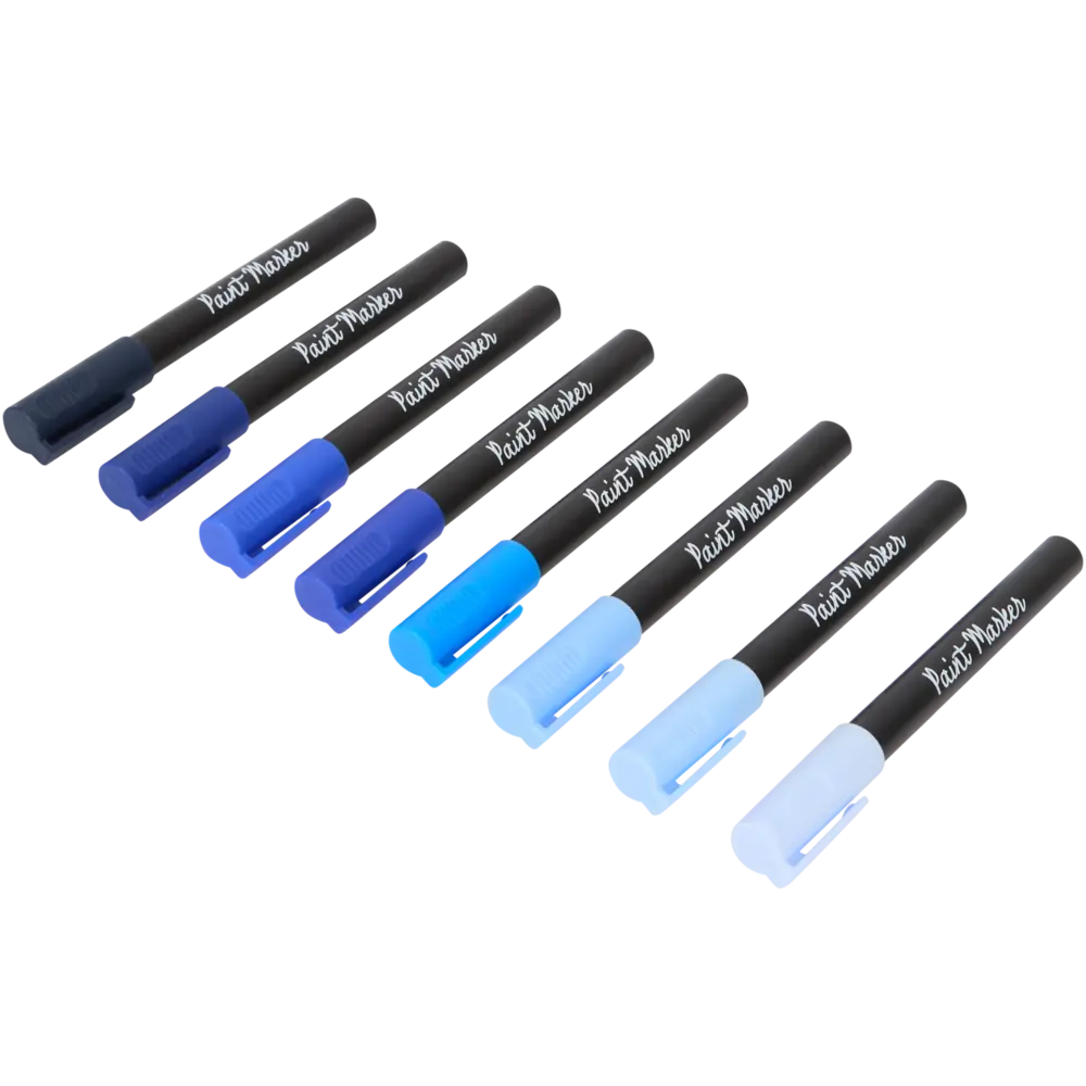 AVEC Blue Paint Markers Shade Set (3222010) AVEC Blue Paint Markers Shade Set (3222010)