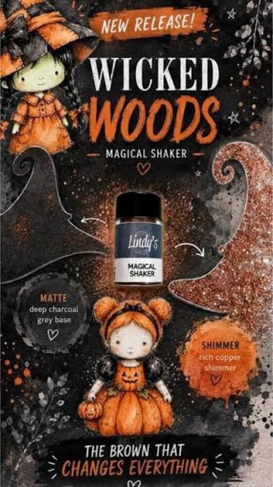 Lindy's Stamp Gang Wicked Witch of the Woods Magical Shaker 2.0 (mshaker-062) Lindy's Stamp Gang Wicked Witch of the Woods Magical Shaker 2.0 (mshaker-062)