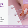 Crafter's Companion Recipe Book Mushroom Punch Discs Transparent (CC-MUSH-TDISCS) Crafter's Companion Recipe Book Mushroom Punch Discs Transparent (CC-MUSH-TDISCS)