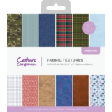 Crafter's Companion Fabric Textures 6x6 Inch Card Pad (CC-PAD6-FATE)